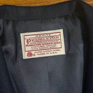 Vintage Pendleton Skirt suit from the mid 1900’s.